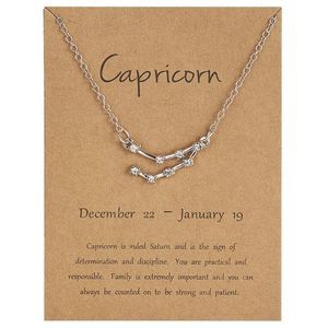 CAPRICORN Constellation Necklace